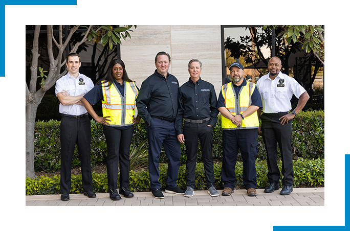 security guards standing