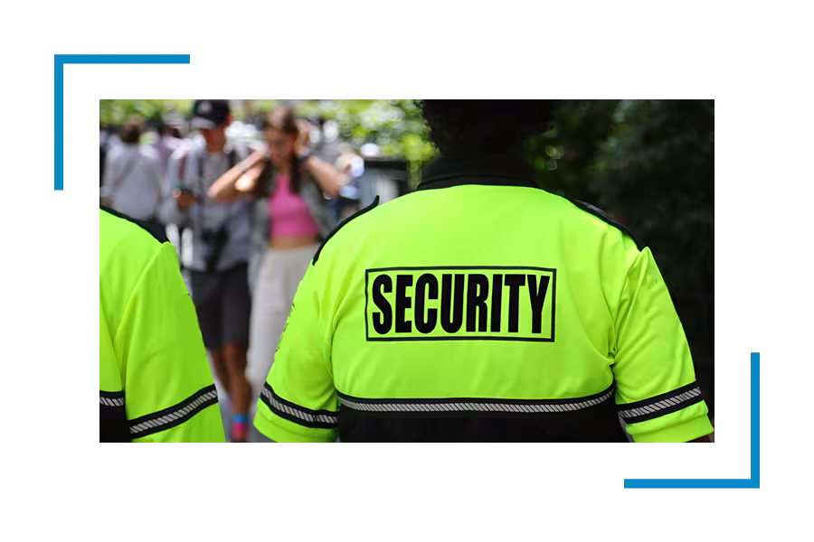 shirt that says security